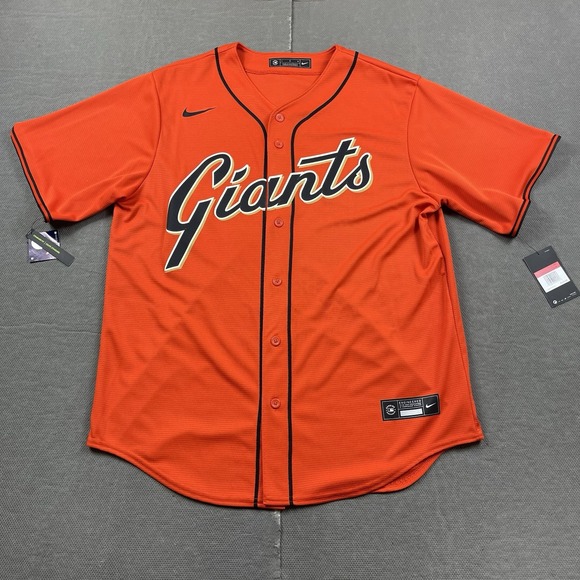 San Francisco Giants Jersey Mens Large Nike Orange Baseball New With Tags - Picture 1 of 10